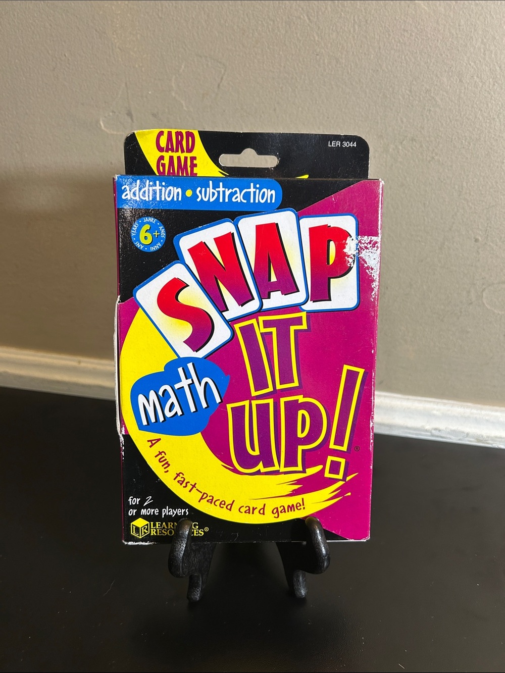 Learning Resources Snap It Up! Math: Addition and Subtraction Card Game